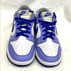 Nike Dunk blueberry low top sneakers ladies sz 9.5